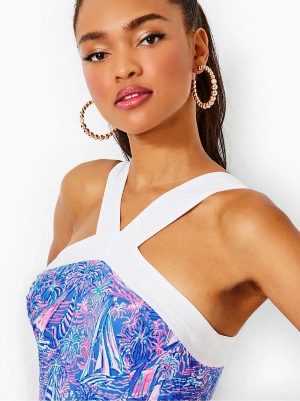 Lilly Pulitzer Jenette Halter Maxi Dress